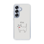 Slim Protection Case［ Bow Tie Cat - White ］