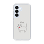 Slim Protection Case［ Bow Tie Cat - White ］