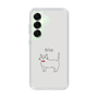 Slim Protection Case［ Bow Tie Cat - White ］