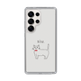 Slim Protection Case［ Bow Tie Cat - White ］