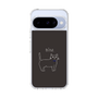 Slim Protection Case［ Bow Tie Cat - Black ］