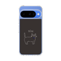 Slim Protection Case［ Bow Tie Cat - Black ］