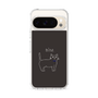 Slim Protection Case［ Bow Tie Cat - Black ］