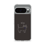 Slim Protection Case［ Bow Tie Cat - Black ］