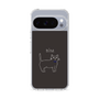 Slim Protection Case［ Bow Tie Cat - Black ］