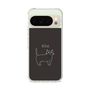 Slim Protection Case［ Bow Tie Cat - Black ］