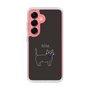 Slim Protection Case［ Bow Tie Cat - Black ］