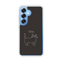 Slim Protection Case［ Bow Tie Cat - Black ］