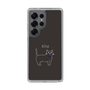 Slim Protection Case［ Bow Tie Cat - Black ］