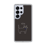 Slim Protection Case［ Bow Tie Cat - Black ］