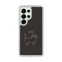 Slim Protection Case［ Bow Tie Cat - Black ］