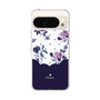 Slim Protection Case［ Twin Dot Flower - Navy ］