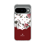 Slim Protection Case［ Twin Dot Flower - Red ］