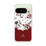 Slim Protection Case［ Twin Dot Flower - Red ］