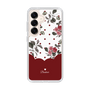 Slim Protection Case［ Twin Dot Flower - Red ］