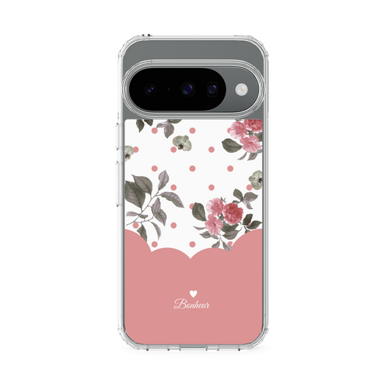 Slim Protection Case［ Twin Dot Flower - Pink ］