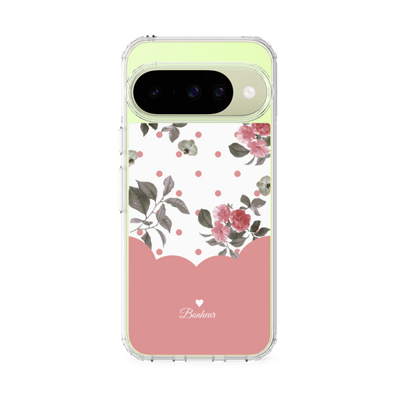 Slim Protection Case［ Twin Dot Flower - Pink ］
