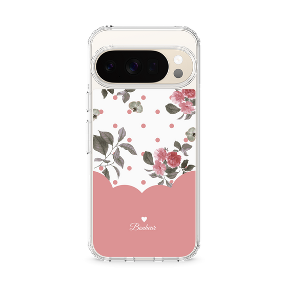 Slim Protection Case［ Twin Dot Flower - Pink ］