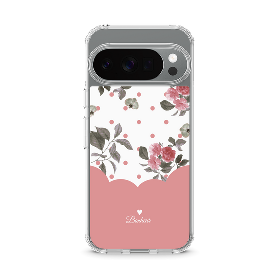 Slim Protection Case［ Twin Dot Flower - Pink ］