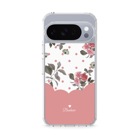 Slim Protection Case［ Twin Dot Flower - Pink ］