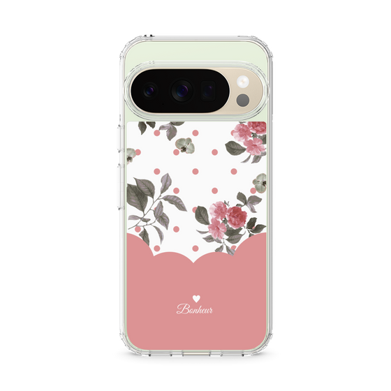Slim Protection Case［ Twin Dot Flower - Pink ］