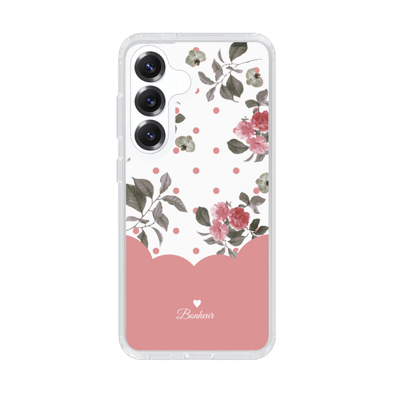 Slim Protection Case［ Twin Dot Flower - Pink ］