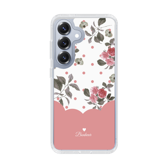 Slim Protection Case［ Twin Dot Flower - Pink ］