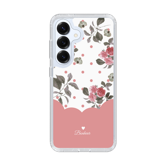 Slim Protection Case［ Twin Dot Flower - Pink ］