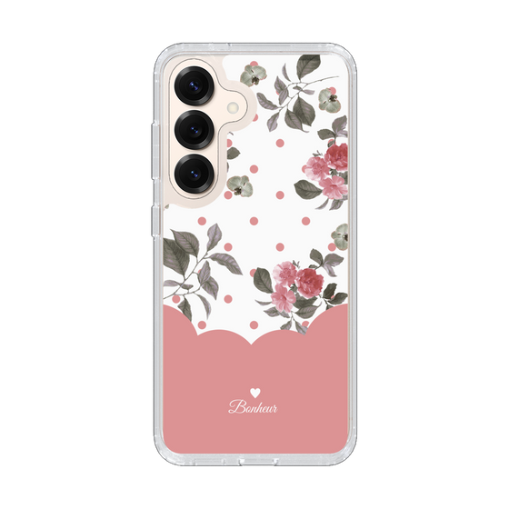 Slim Protection Case［ Twin Dot Flower - Pink ］