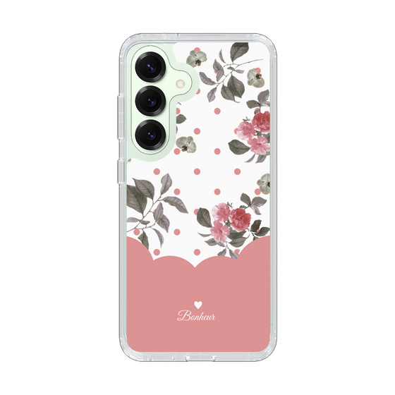 Slim Protection Case［ Twin Dot Flower - Pink ］