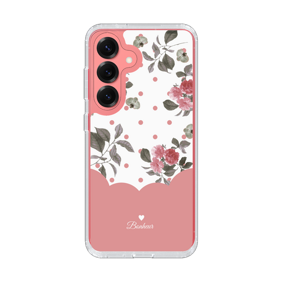 Slim Protection Case［ Twin Dot Flower - Pink ］