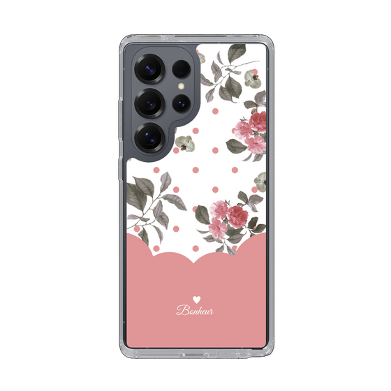 Slim Protection Case［ Twin Dot Flower - Pink ］