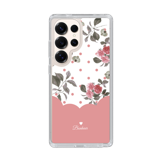 Slim Protection Case［ Twin Dot Flower - Pink ］
