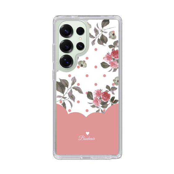 Slim Protection Case［ Twin Dot Flower - Pink ］