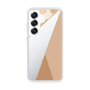 Slim Protection Case［ Marble Triangle Palette - Beige ］