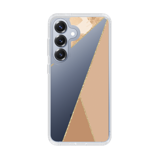 Slim Protection Case［ Marble Triangle Palette - Beige ］