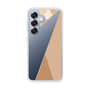 Slim Protection Case［ Marble Triangle Palette - Beige ］