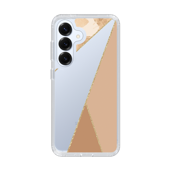 Slim Protection Case［ Marble Triangle Palette - Beige ］