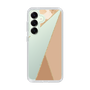 Slim Protection Case［ Marble Triangle Palette - Beige ］