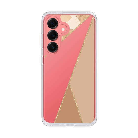 Slim Protection Case［ Marble Triangle Palette - Beige ］