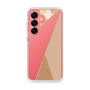 Slim Protection Case［ Marble Triangle Palette - Beige ］