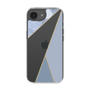 Slim Protection Case［ Marble Triangle Palette - Blue ］