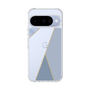 Slim Protection Case［ Marble Triangle Palette - Blue ］