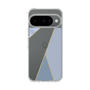 Slim Protection Case［ Marble Triangle Palette - Blue ］