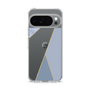 Slim Protection Case［ Marble Triangle Palette - Blue ］