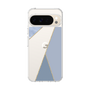 Slim Protection Case［ Marble Triangle Palette - Blue ］