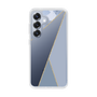 Slim Protection Case［ Marble Triangle Palette - Blue ］
