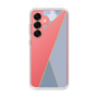 Slim Protection Case［ Marble Triangle Palette - Blue ］