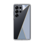 Slim Protection Case［ Marble Triangle Palette - Blue ］