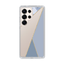 Slim Protection Case［ Marble Triangle Palette - Blue ］